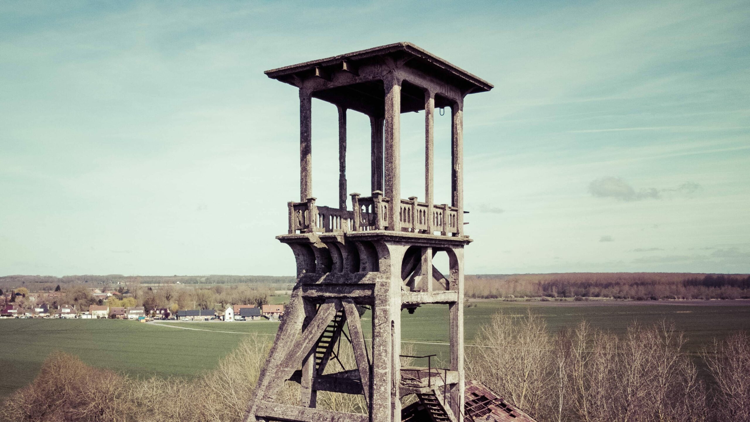 Chevalet mine Anhiers