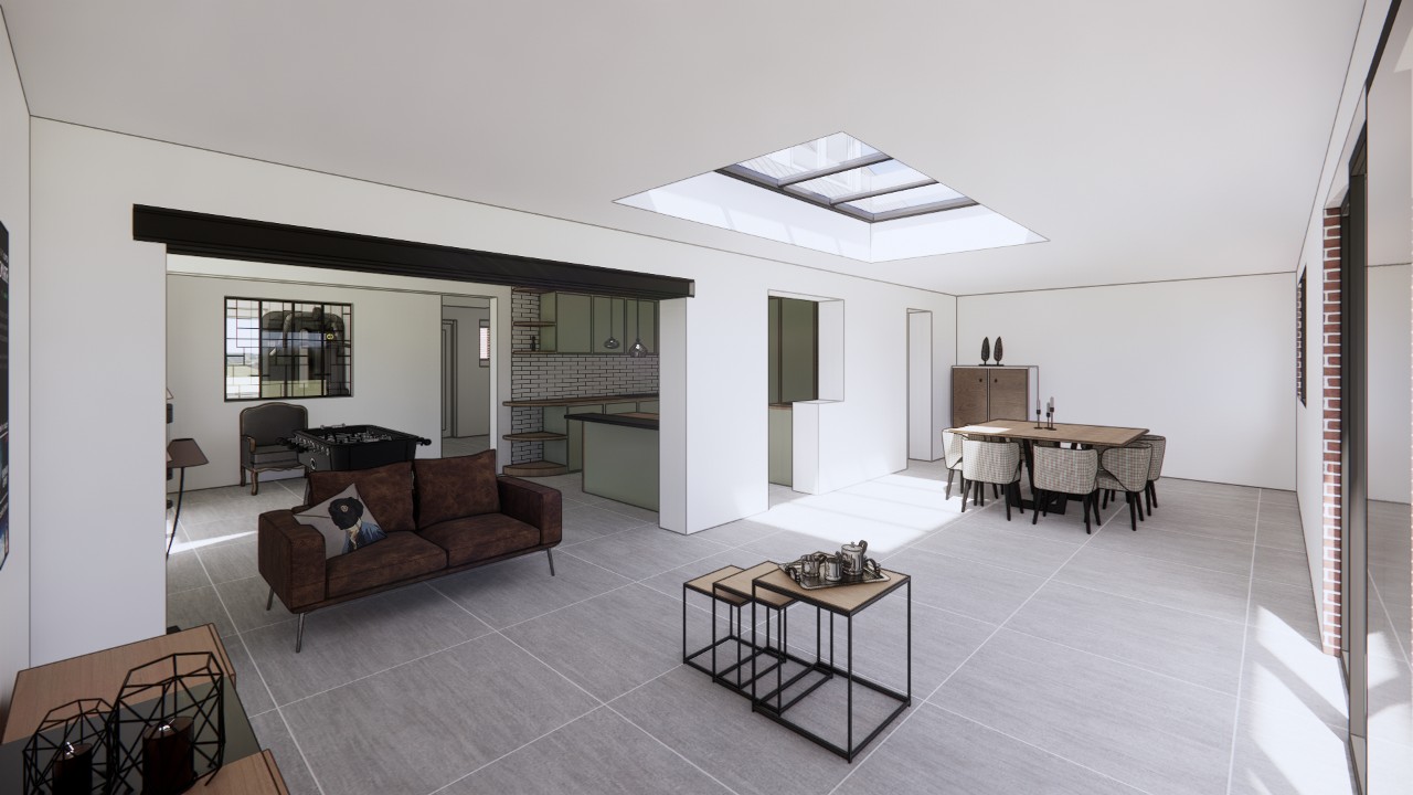 Vue 3D de l'intérieur