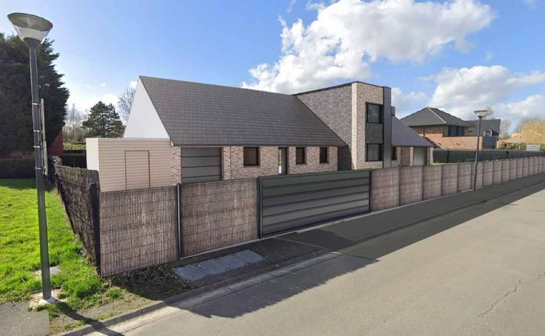 Insertion vue depuis de la rue