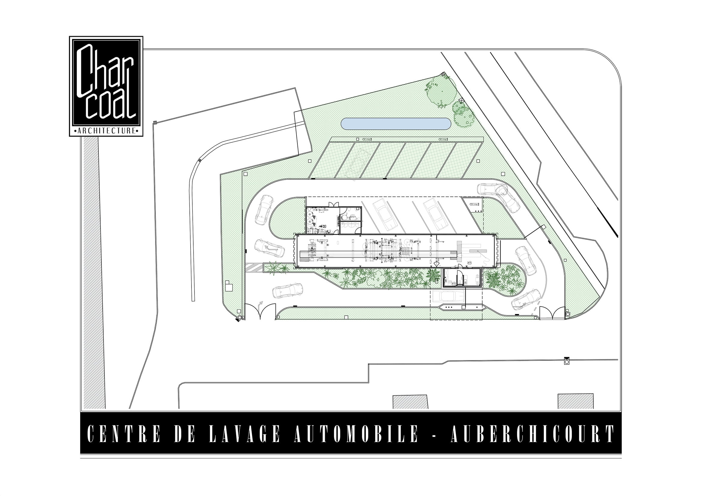 Plan du tunnel de lavage
